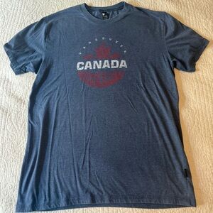 Etica Navy Blue Canada Graphic Tee